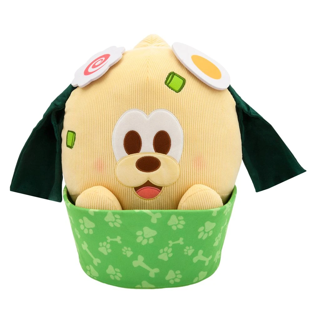 Pluto Ramen Disney Munchlings Plush β Sensational Snacks Collection β Medium 13 3/4''