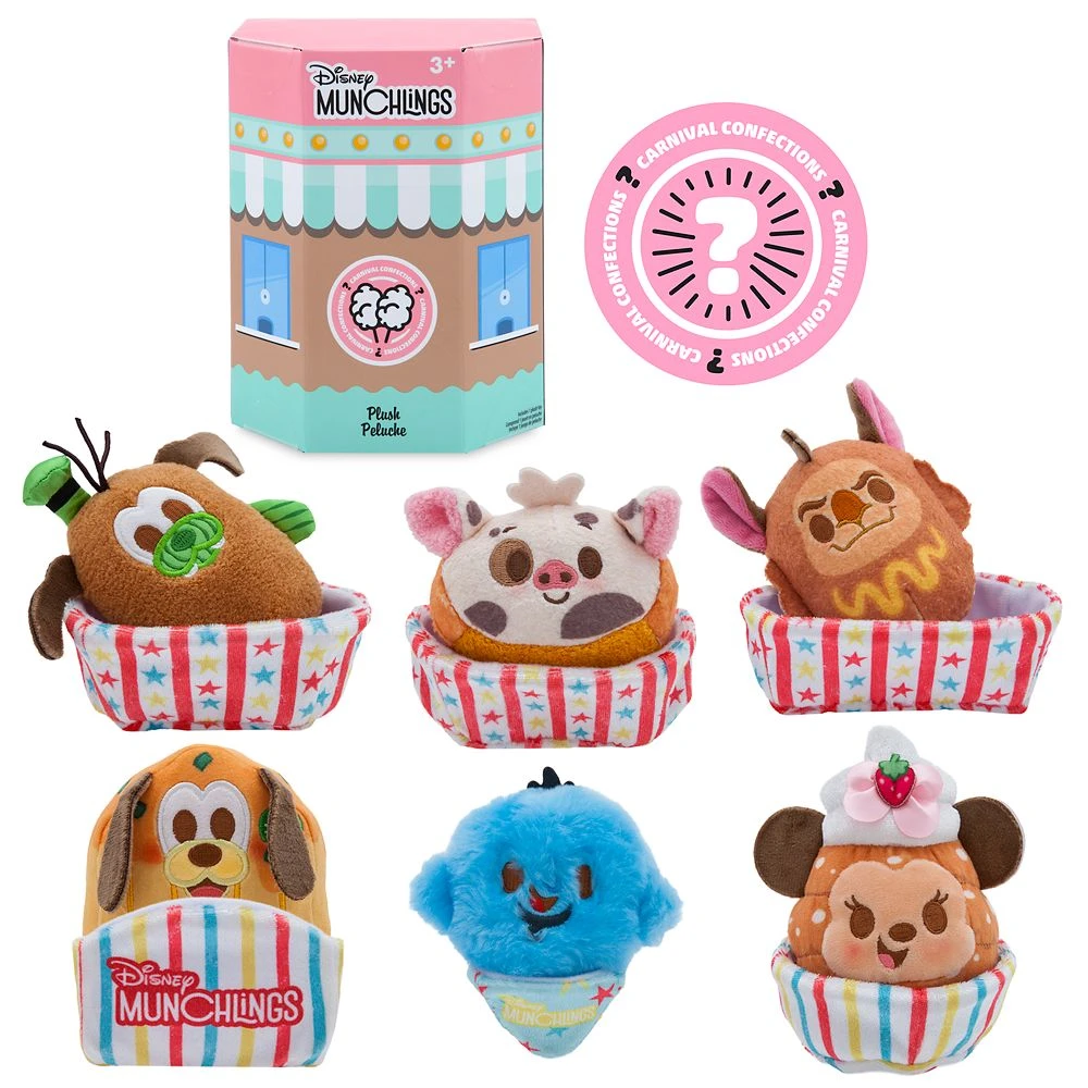 Disney Munchlings Mystery Plush β Carnival Confections β Micro 4 3/4'' - Image 2