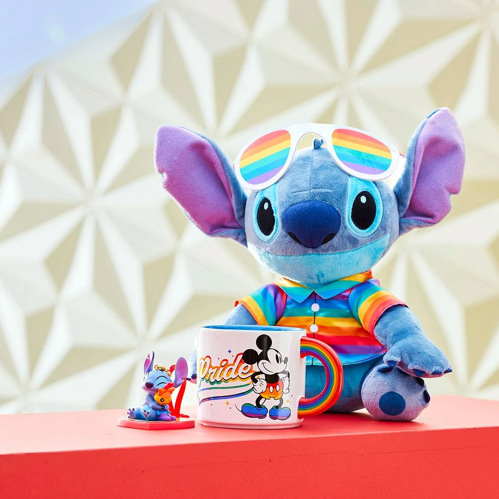 Stitch Plush β Disney Pride Collection β Medium 12 1/2'' - Image 2