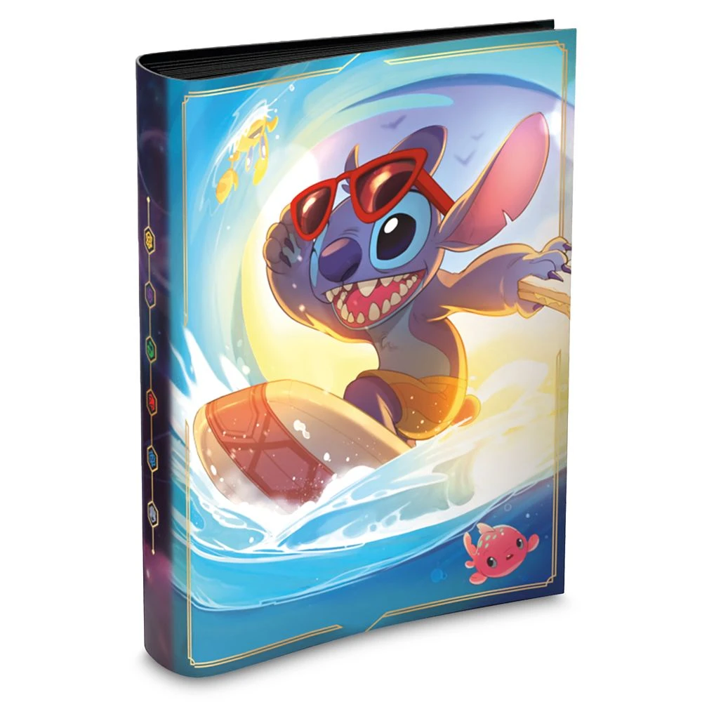 Stitch Lorebook Card Portfolio By Ravensburger β Disney Lorcana Trading Card Game - Image 2