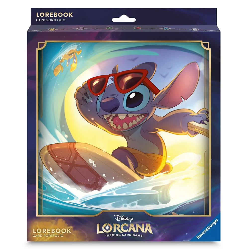 Stitch Lorebook Card Portfolio By Ravensburger β Disney Lorcana Trading Card Game - Image 4