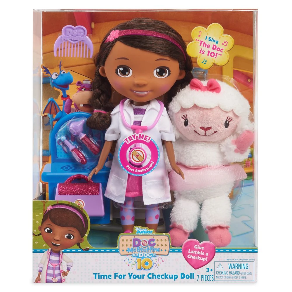 Disney Doc McStuffins ''Time For Your Checkup'' Doll Set β 11 1/2'' - Image 4