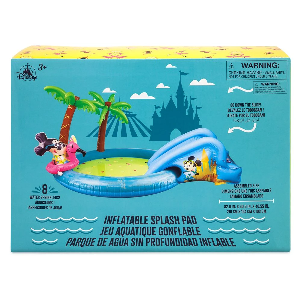 Disney Mickey And Minnie Mouse Inflatable Splash Pad - Image 9