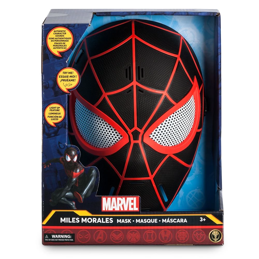 Disney Miles Morales Light-Up Mask β Spider-Man: Across The Spider-Verse - Image 11