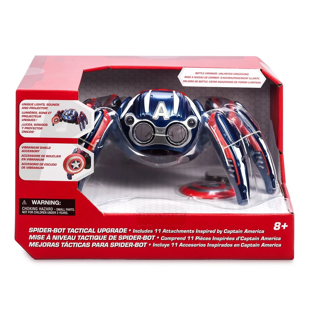 Disney Captain America Spider-Bot Tactical Upgrade - Image 4