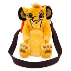 Disney Simba Water Bottle With Plush Crossbody Carrier – The Lion King 30th Anniversary