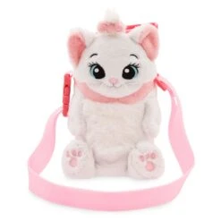 Disney Marie Water Bottle With Plush Crossbody Carrier – The Aristocats