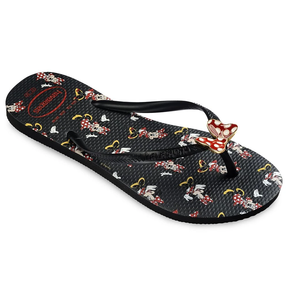 Disney Minnie Mouse Flip Flops For Adults By Havaianas - Image 2