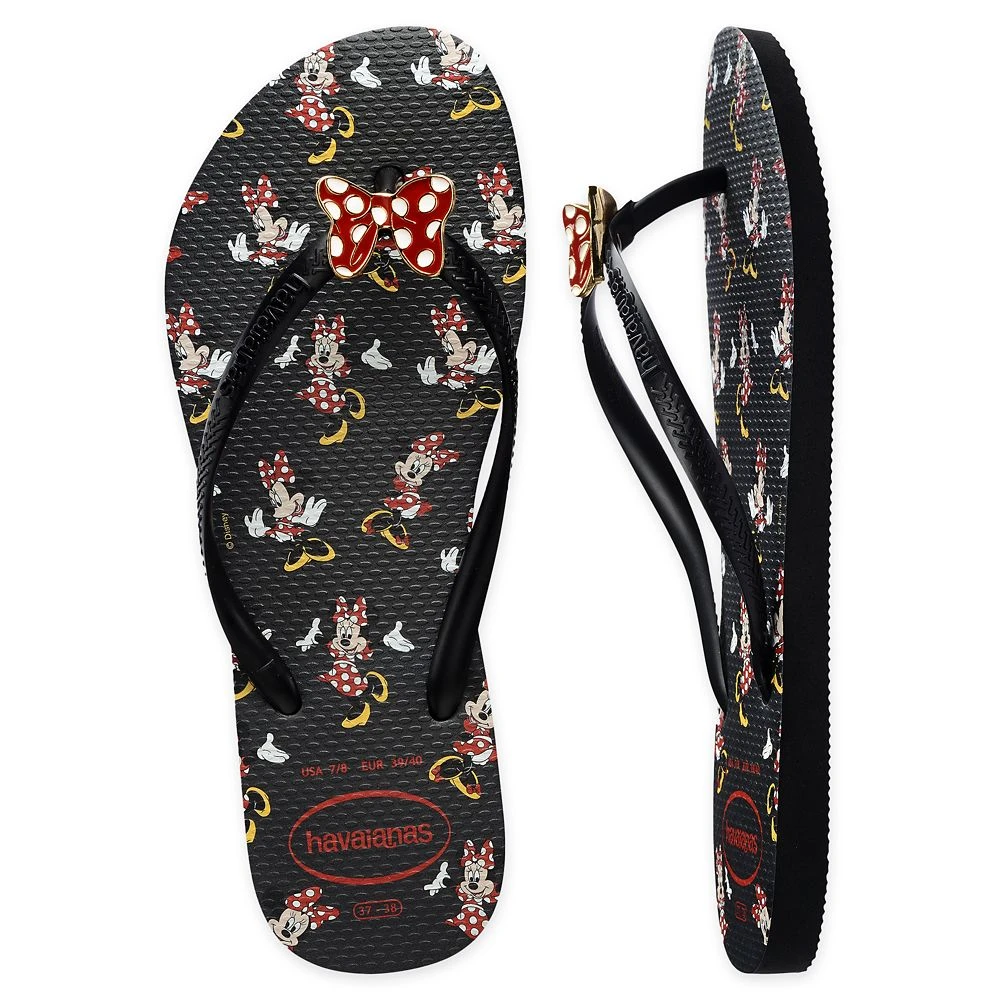 Disney Minnie Mouse Flip Flops For Adults By Havaianas - Image 5
