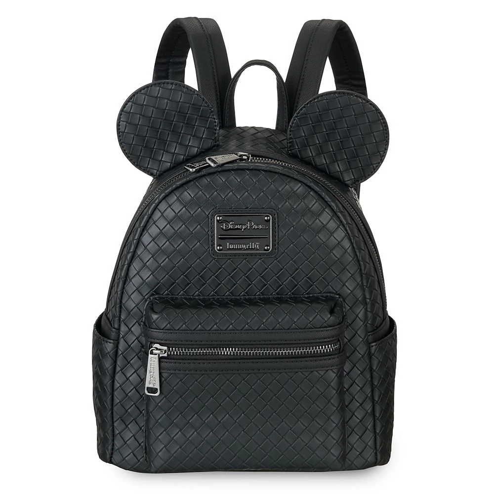 Disney Mickey Mouse Woven Loungefly Mini Backpack