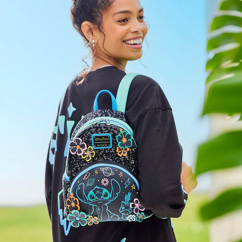 Disney Stitch 626 Day Loungefly Mini Backpack β Lilo & Stitch - Image 2
