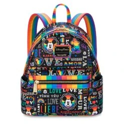 Mickey Mouse Loungefly Mini Backpack β Disney Pride Collection