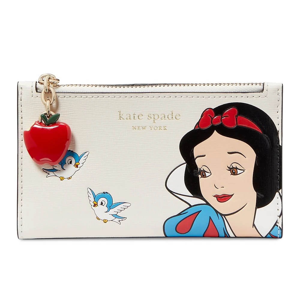 Disney Snow White Small Slim Bifold Wallet By Kate Spade New York