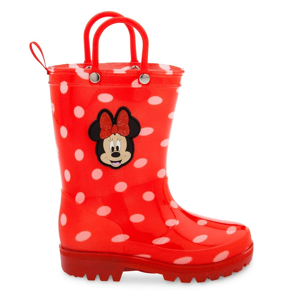 Disney Minnie Mouse Rain Boots For Kids - Image 3