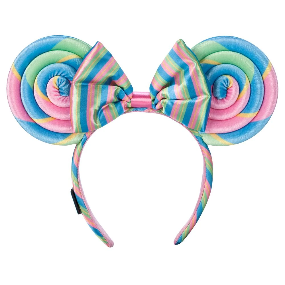 Minnie Mouse Lollipop Ear Headband For Adults β Disney Eats