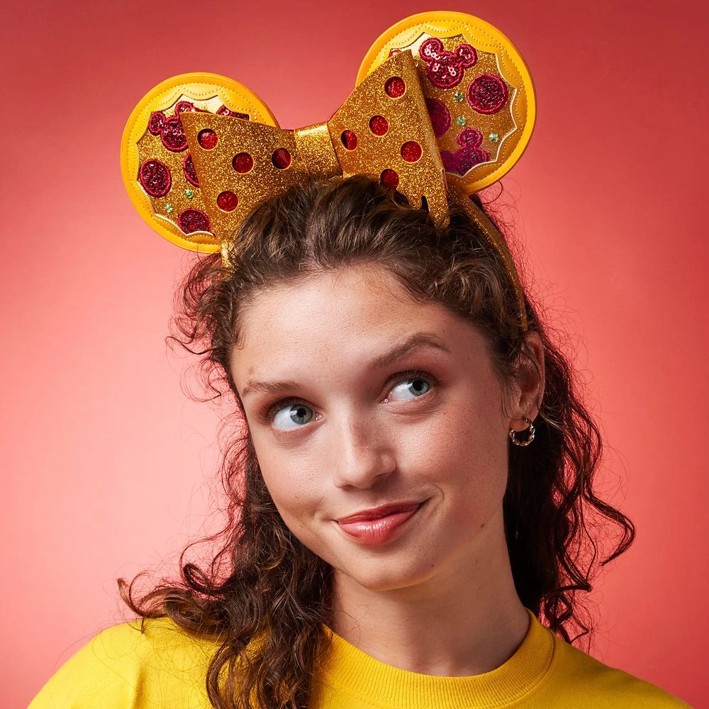 Minnie Mouse Pizza Ear Headband For Adults β Disney Eats - Image 2