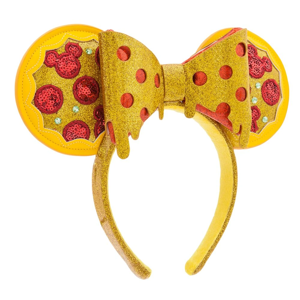 Minnie Mouse Pizza Ear Headband For Adults β Disney Eats - Image 3