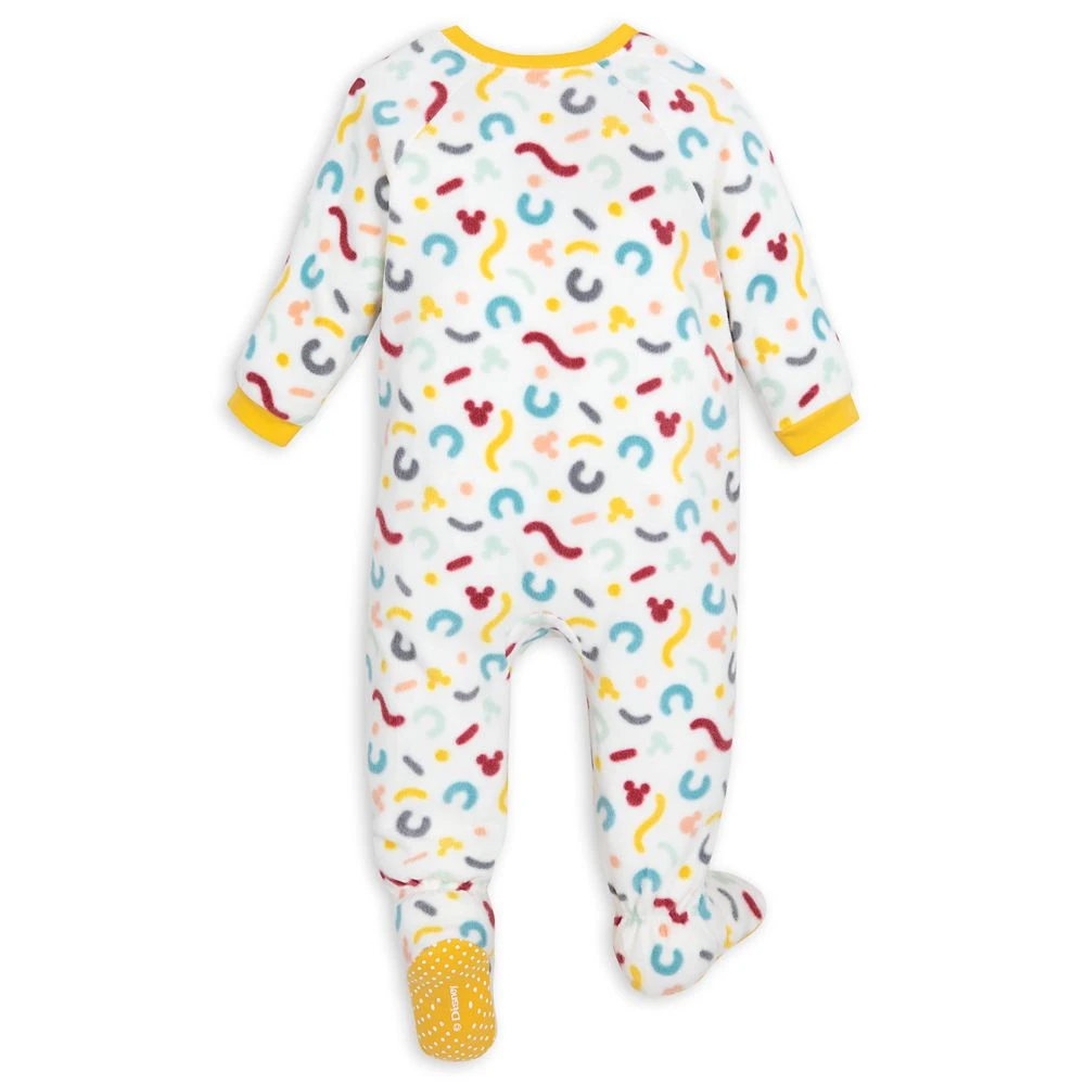Disney Mickey Mouse Icon Fleece Stretchie Sleeper For Baby - Image 2
