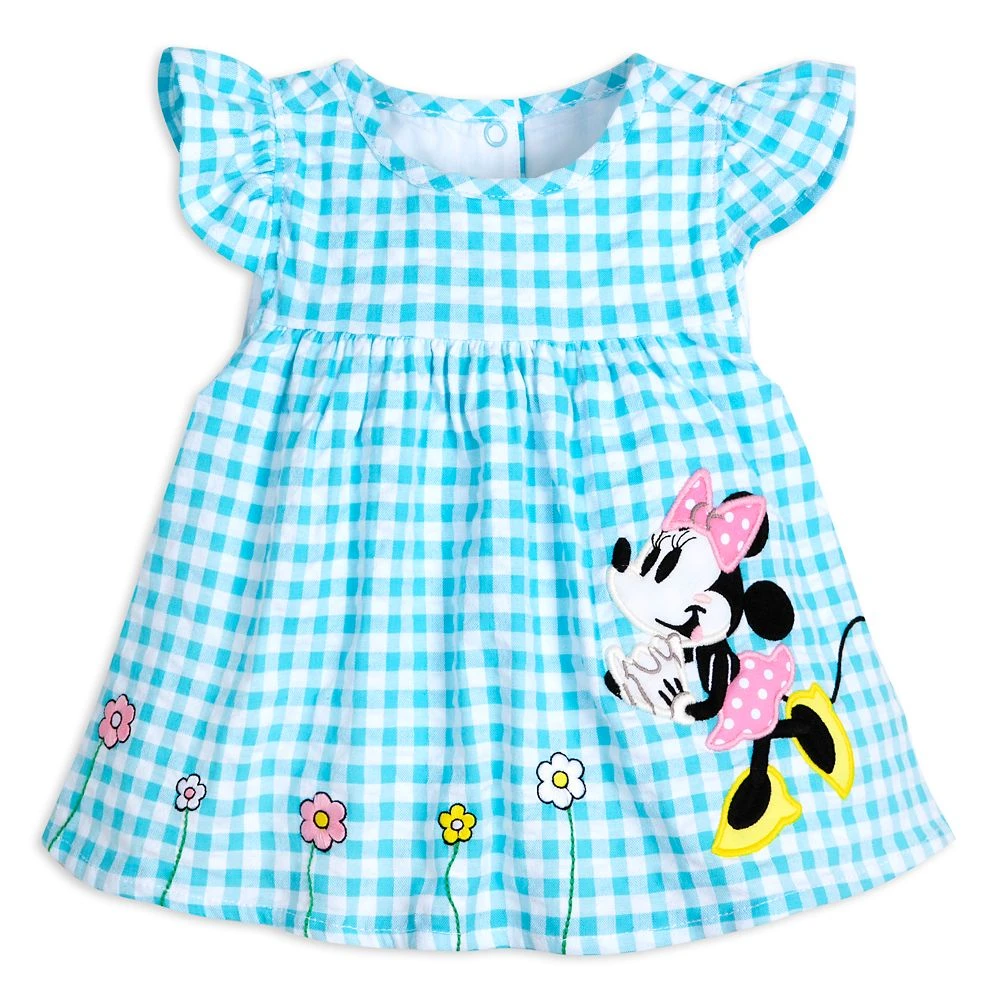 Disney Minnie Mouse Gingham Dress Set For Baby - Image 2