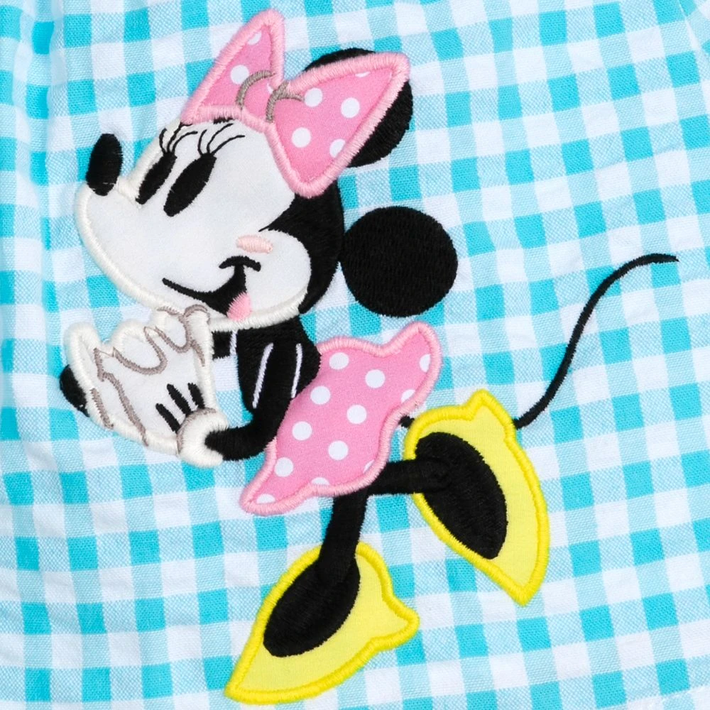 Disney Minnie Mouse Gingham Dress Set For Baby - Image 4