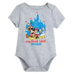 Mickey Mouse And Friends ''My First Visit'' Bodysuit For Baby – Disneyland