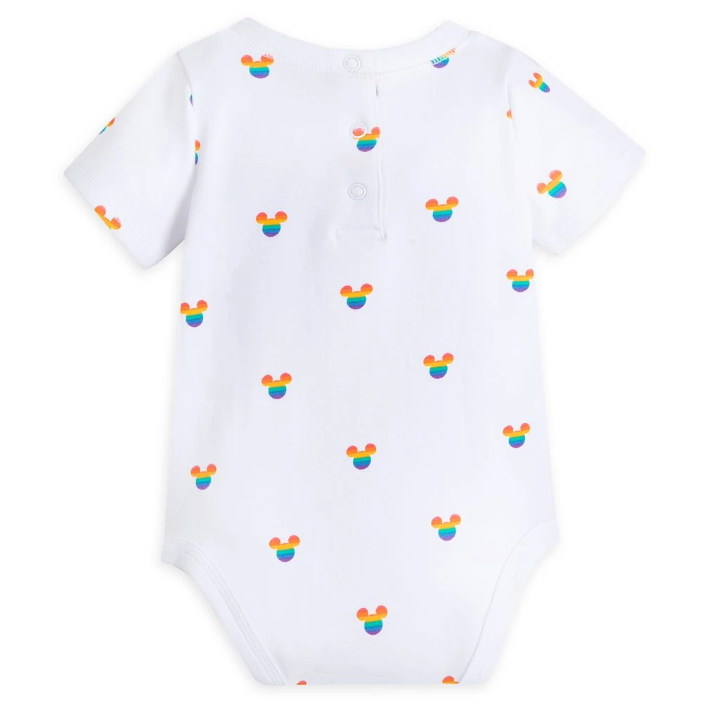 Mickey Mouse Icon Bodysuit And Shorts Set For Baby β Disney Pride Collection - Image 4