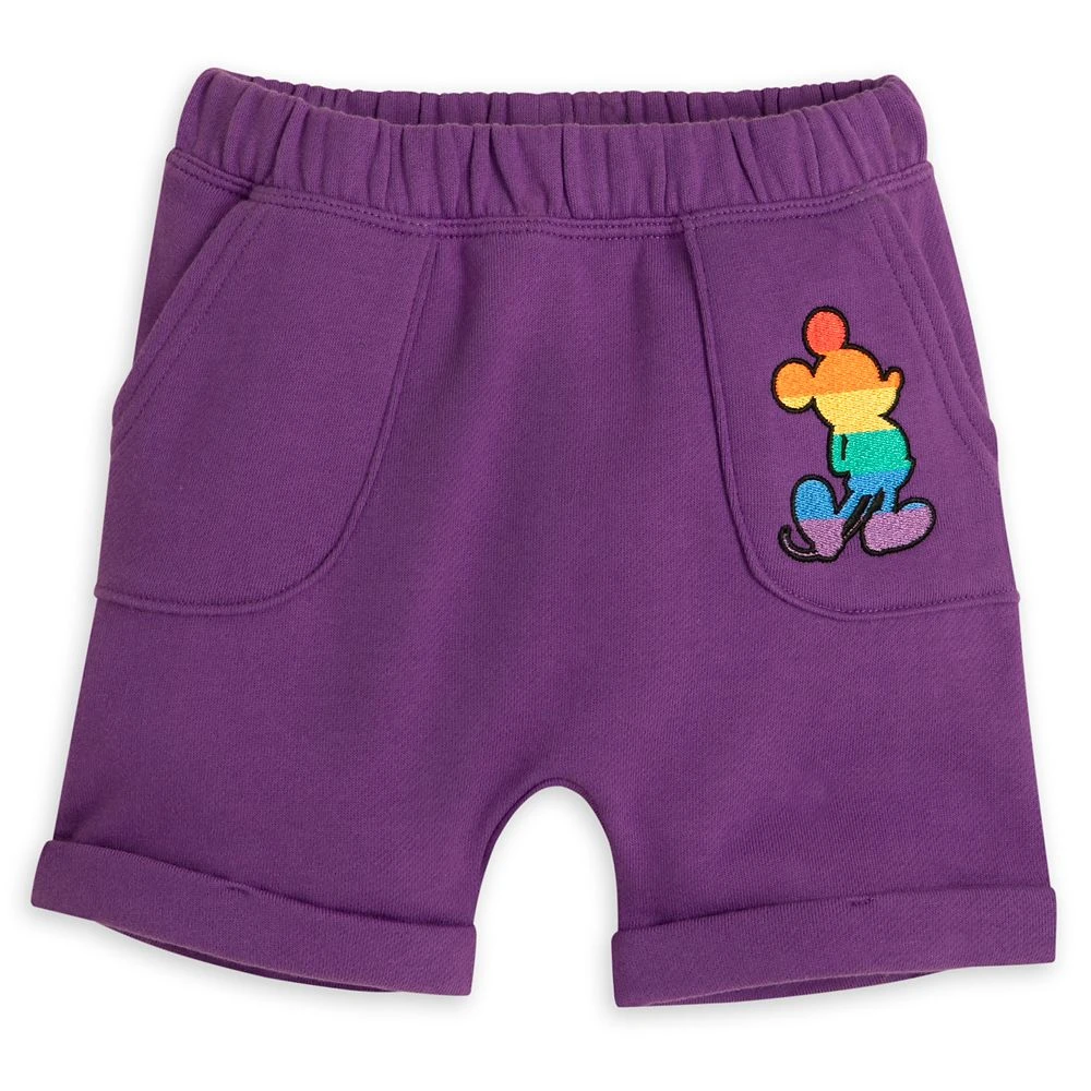 Mickey Mouse Icon Bodysuit And Shorts Set For Baby β Disney Pride Collection - Image 5