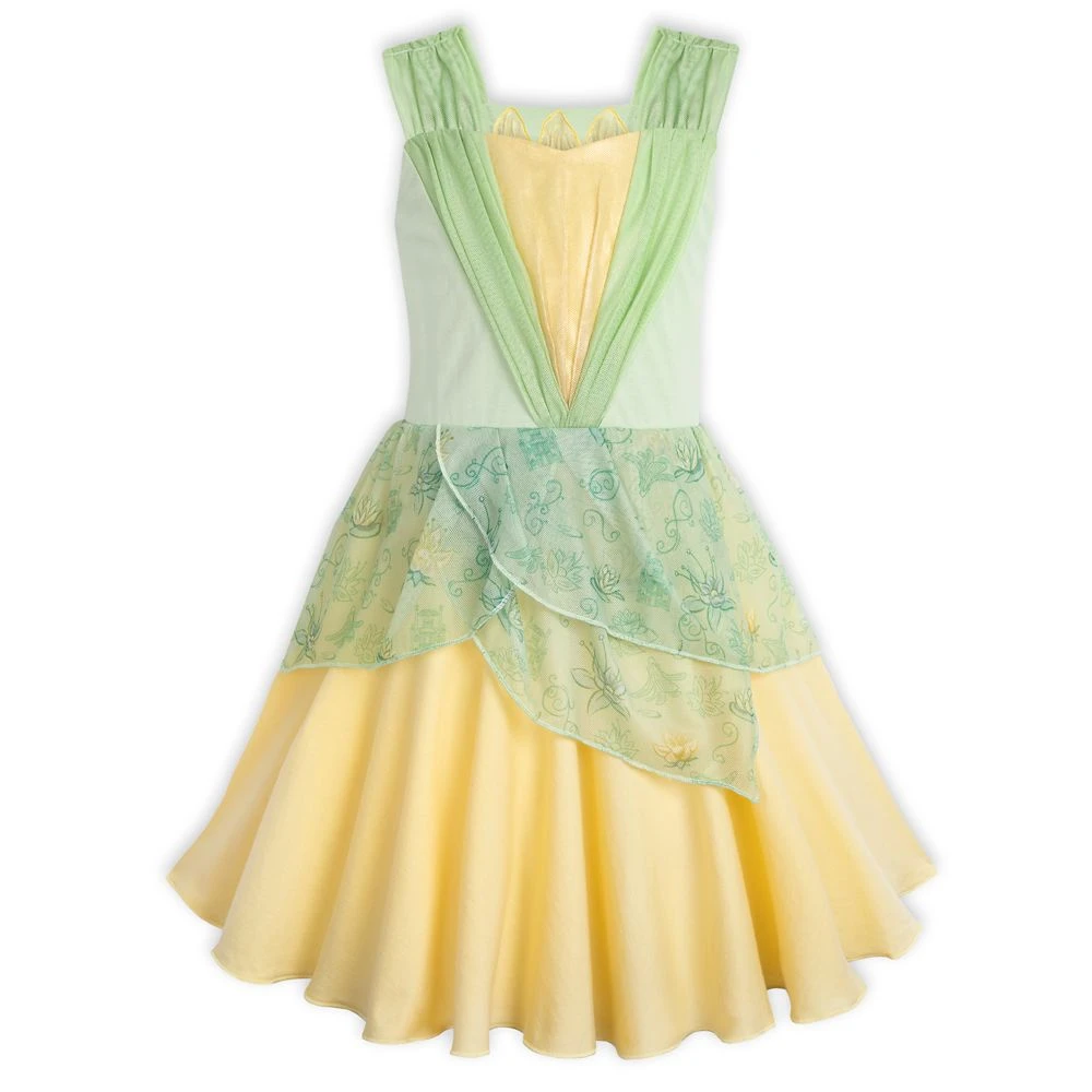 Tiana Disney Story Play Dress For Kids β The Princess And The Frog - Image 2