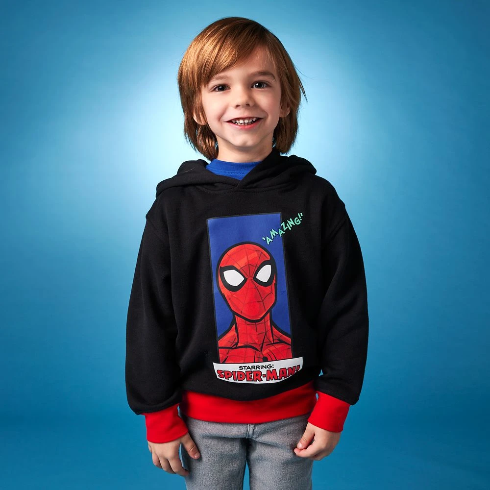 Disney Spider-Man Pullover Hoodie For Kids - Image 2