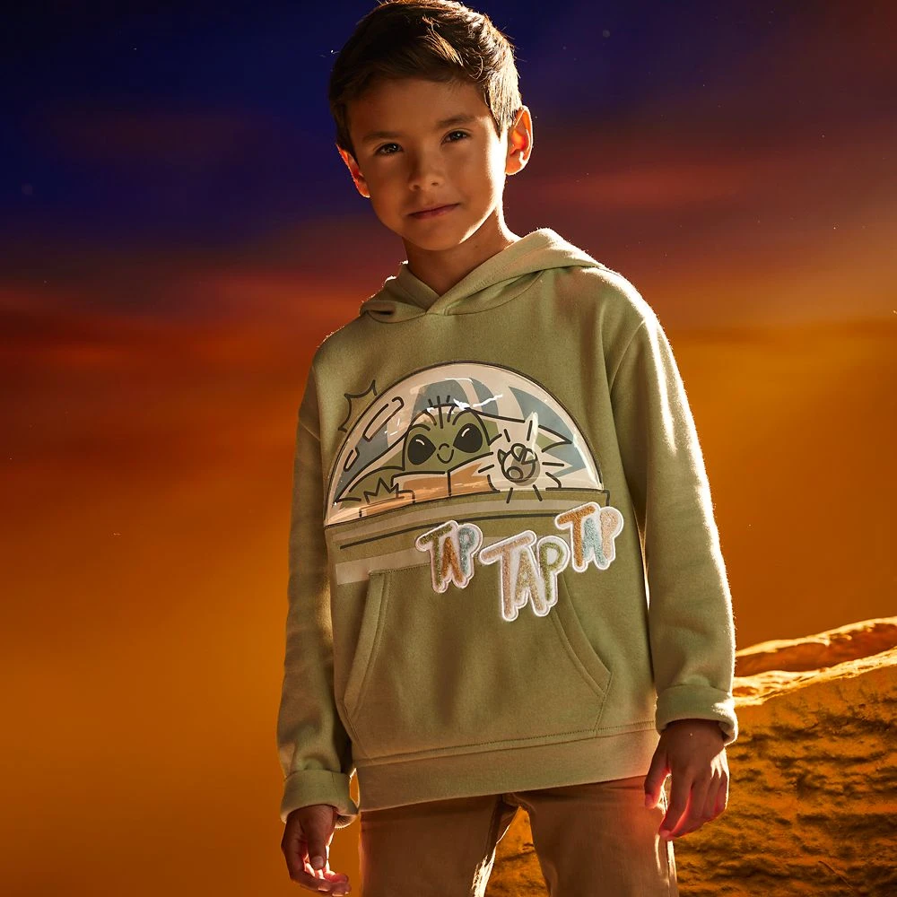 Disney Grogu Pullover Hoodie For Kids β Stars Wars: The Mandalorian - Image 2