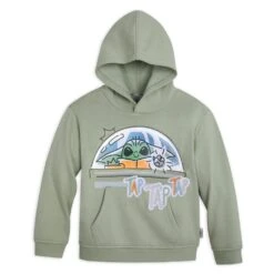 Disney Grogu Pullover Hoodie For Kids β Stars Wars: The Mandalorian