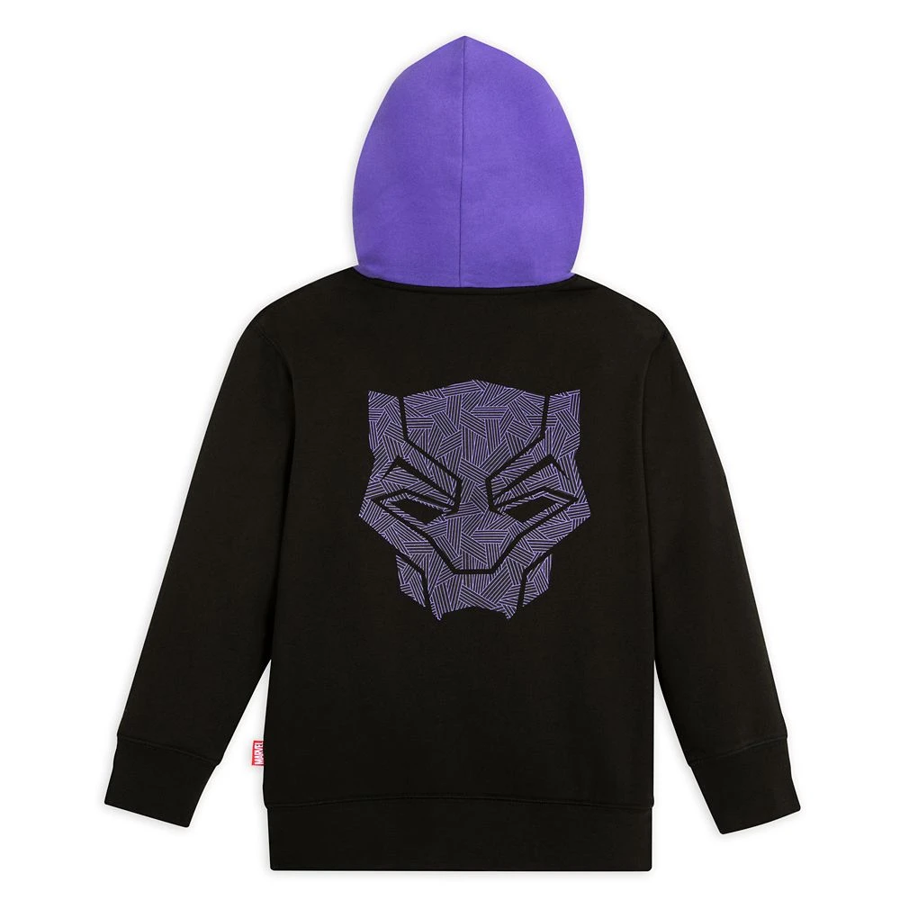 Disney Black Panther Pullover Hoodie For Kids - Image 2
