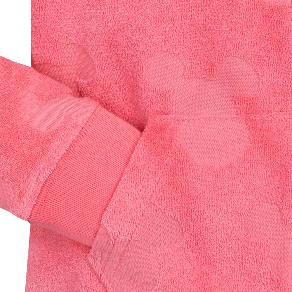 Disney Mickey And Minnie Mouse Burnout Zip Hoodie For Girls - Image 5