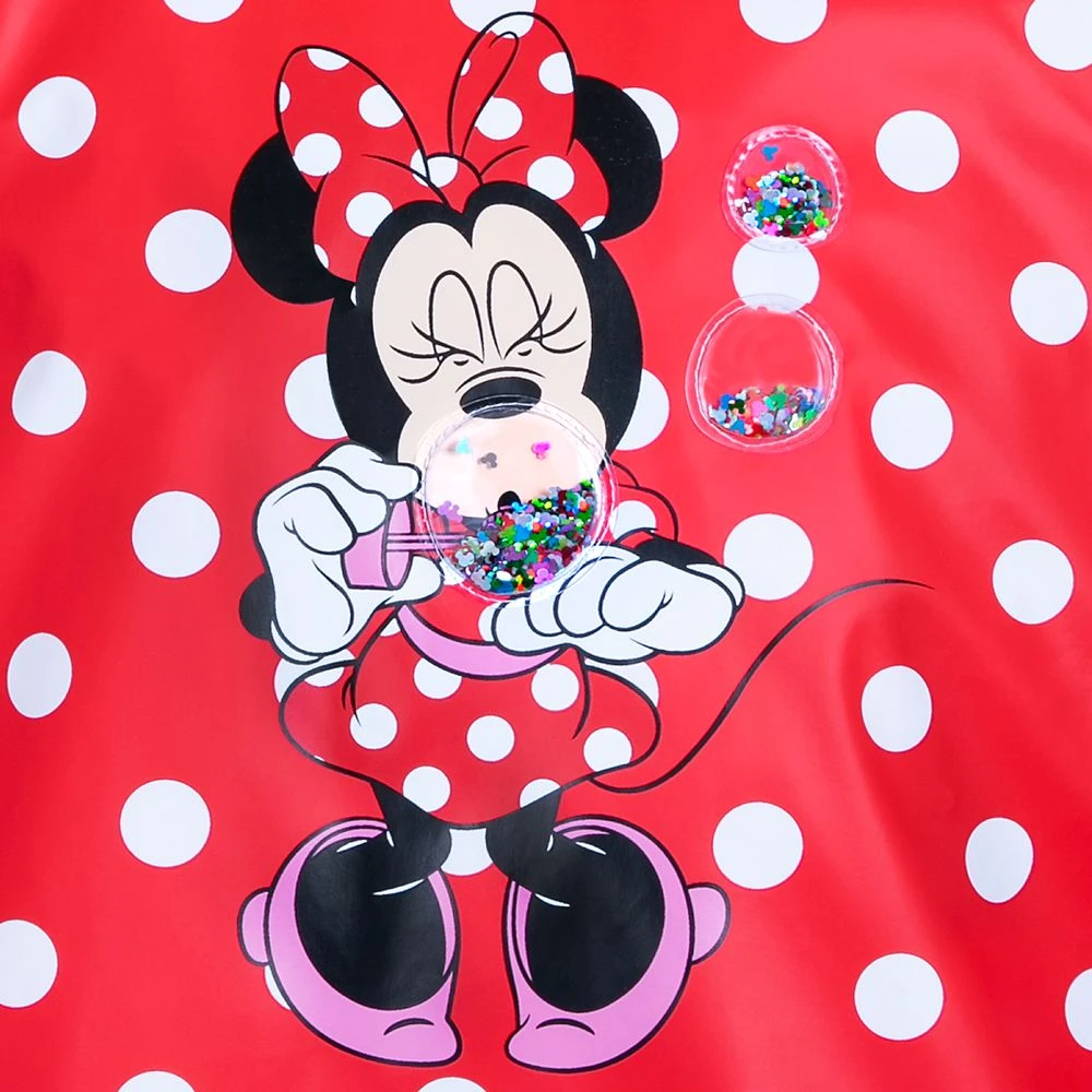 Disney Minnie Mouse Hooded Rain Jacket For Girls - Image 5