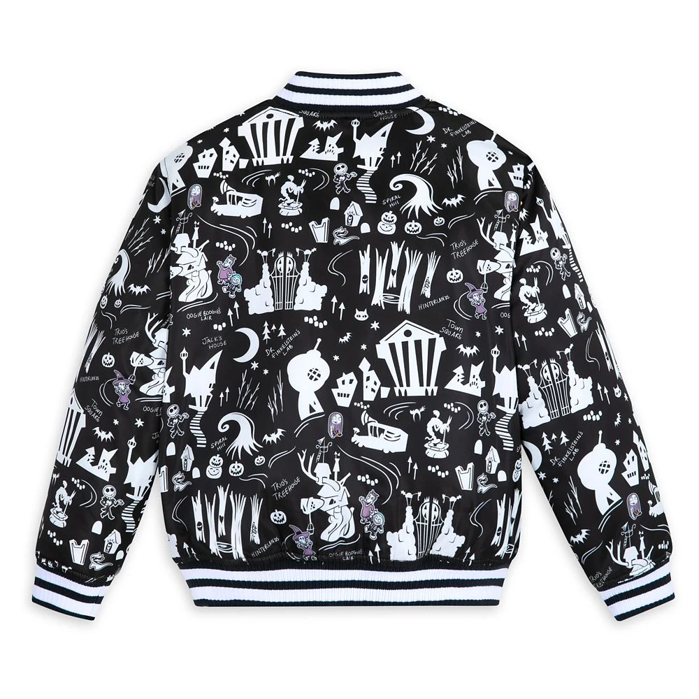 Disney The Nightmare Before Christmas Varsity Jacket For Kids - Image 2