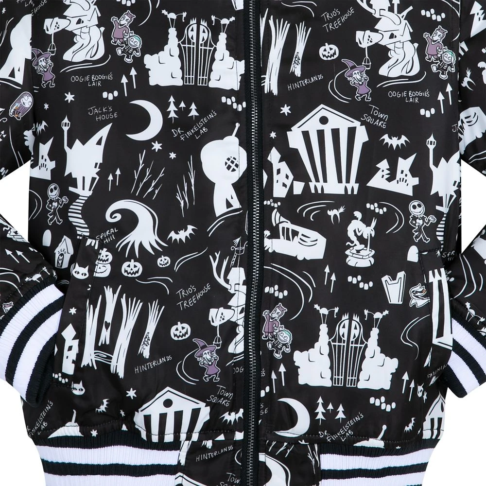 Disney The Nightmare Before Christmas Varsity Jacket For Kids - Image 3