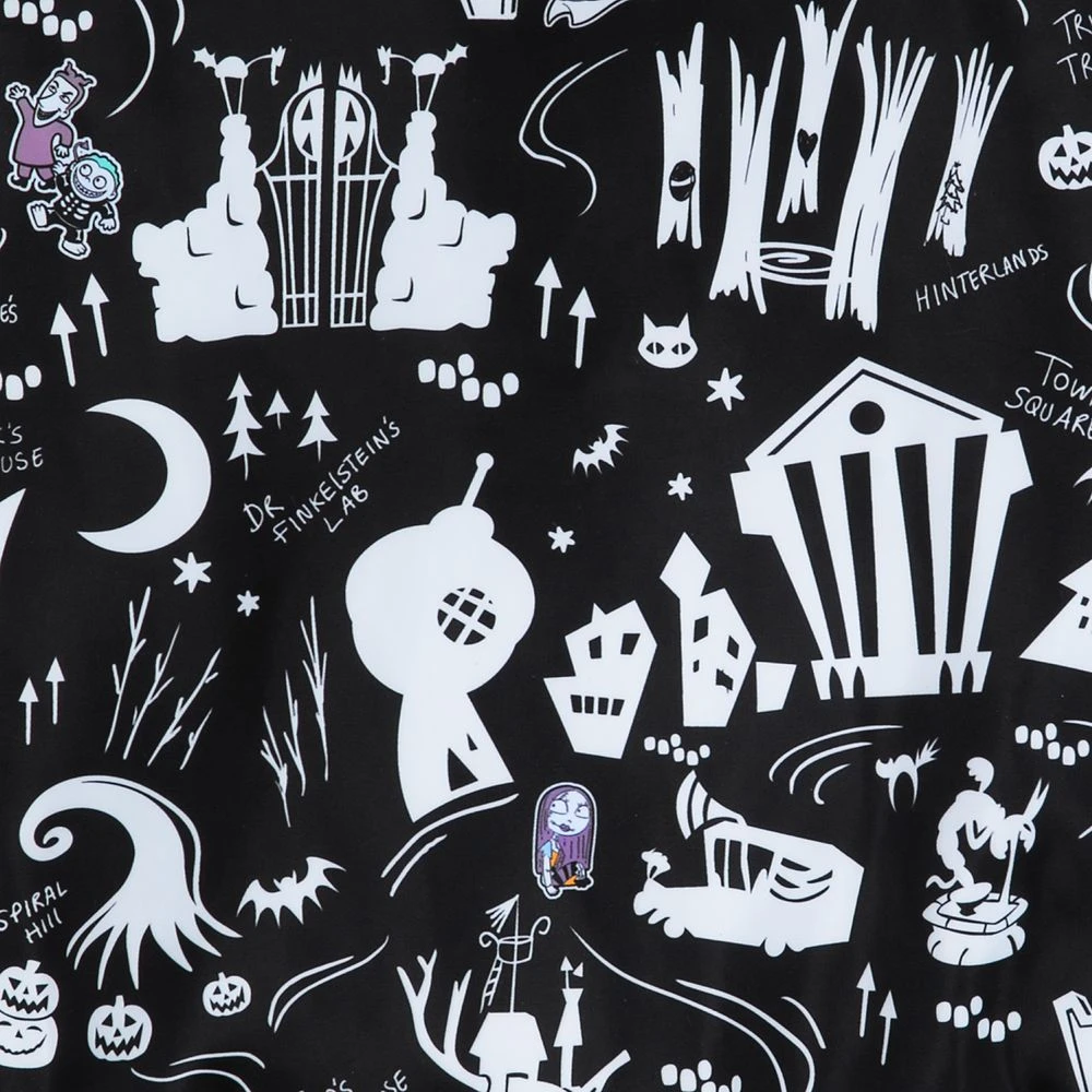 Disney The Nightmare Before Christmas Varsity Jacket For Kids - Image 5