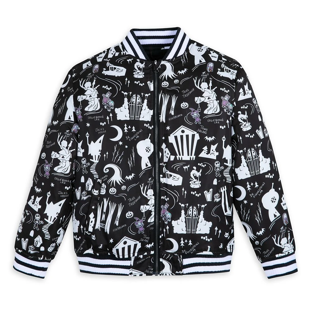 Disney The Nightmare Before Christmas Varsity Jacket For Kids