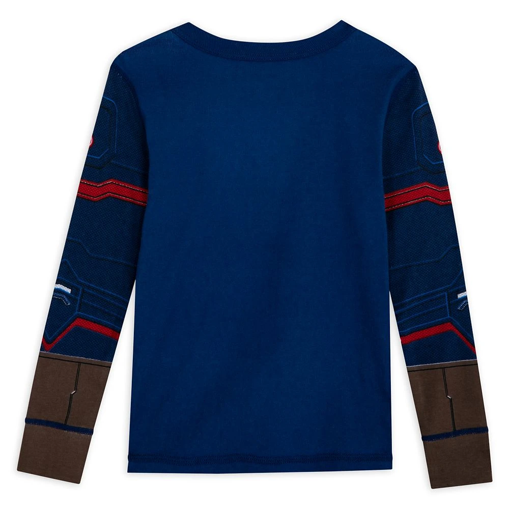 Disney Captain America Costume PJ PALS For Kids - Image 5
