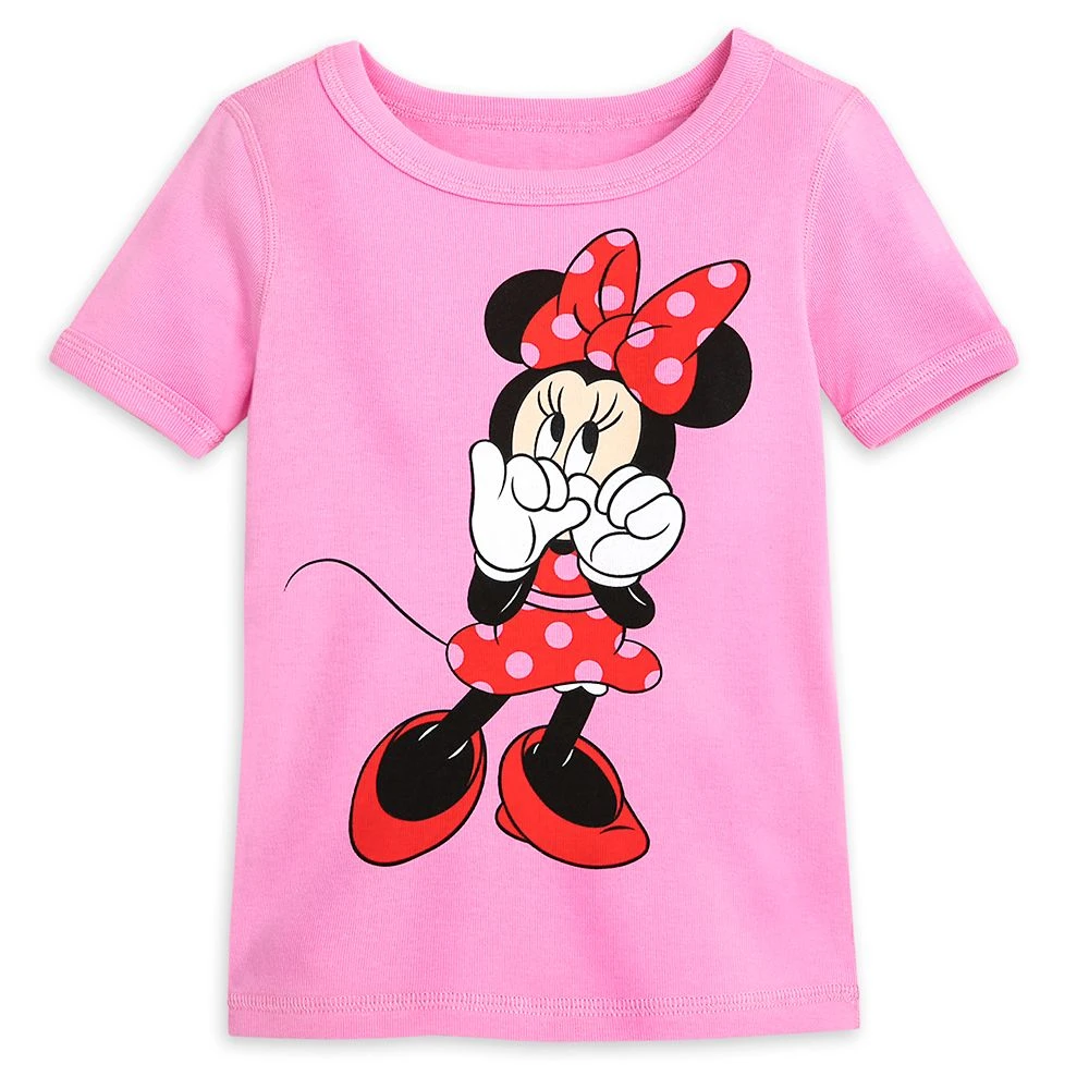 Disney Minnie Mouse Short Sleep Set For Girls - Image 2