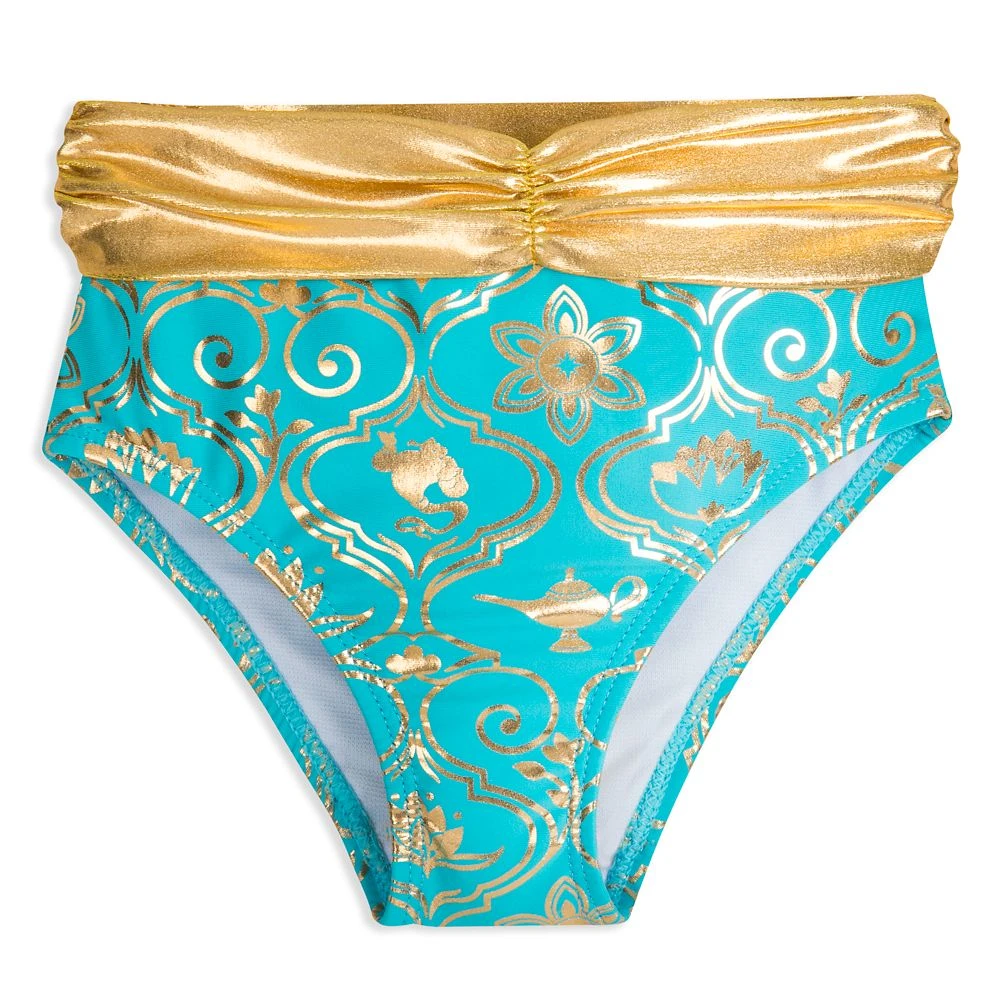 Disney Jasmine Deluxe Swimsuit For Girls β Aladdin - Image 5