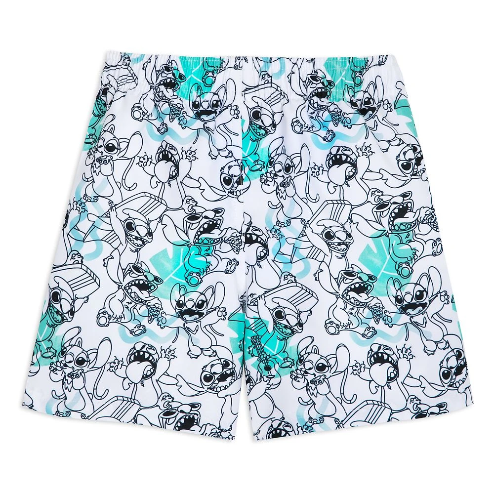 Disney Stitch Swim Trunks For Boys - Image 3