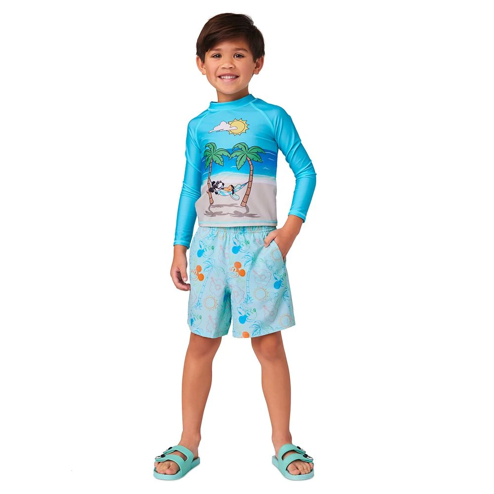 Disney Mickey Mouse Summer Rash Guard For Boys - Image 2