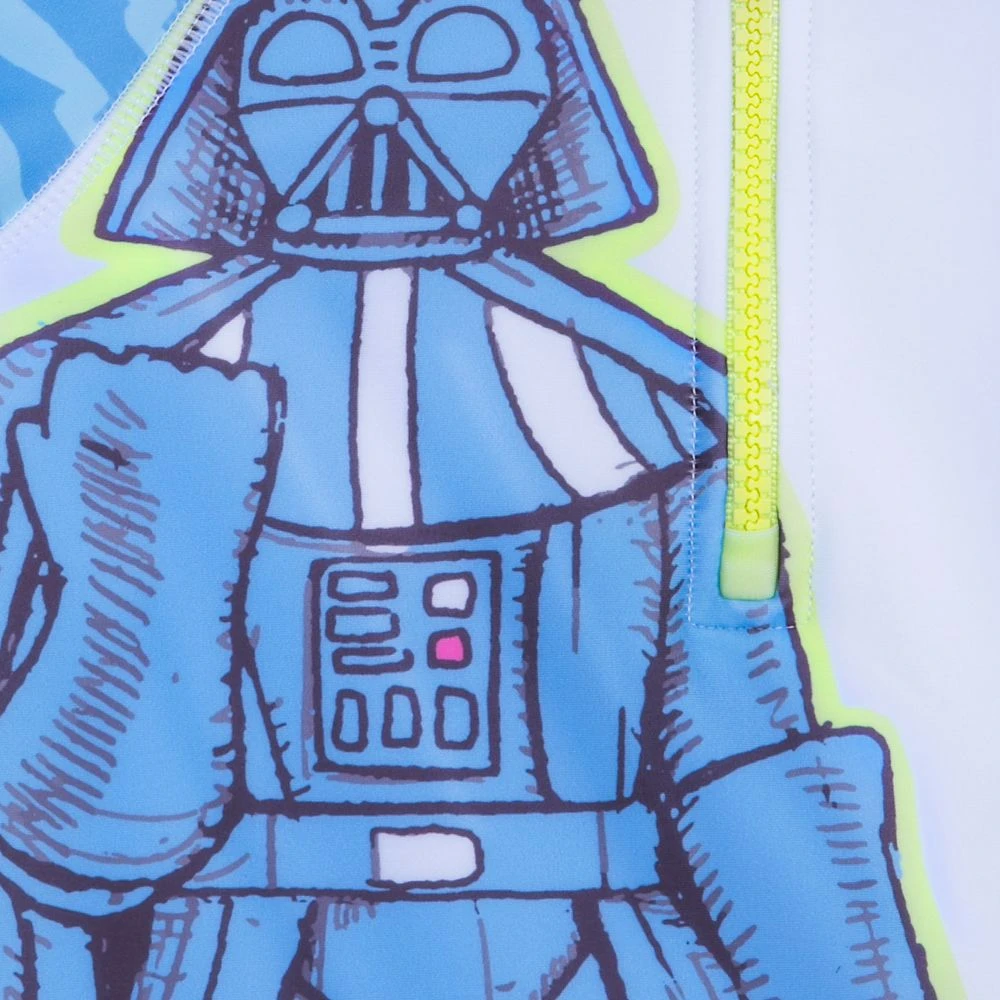Disney Darth Vader Half-Zip Rash Guard For Kids β Star Wars - Image 3