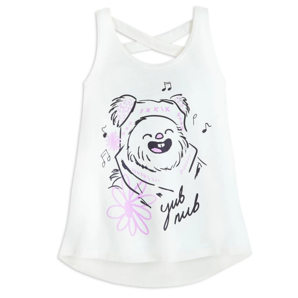 Disney Wicket W. Warrick Ewok Fashion Tank Top For Girls β Star Wars