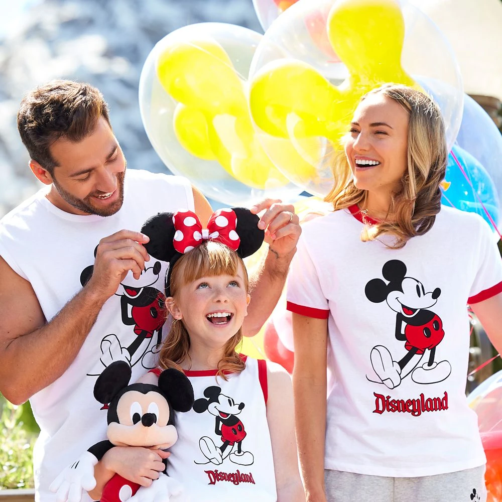 Mickey Mouse Standing Family Matching Tank Top For Girls β Disneyland - Image 2