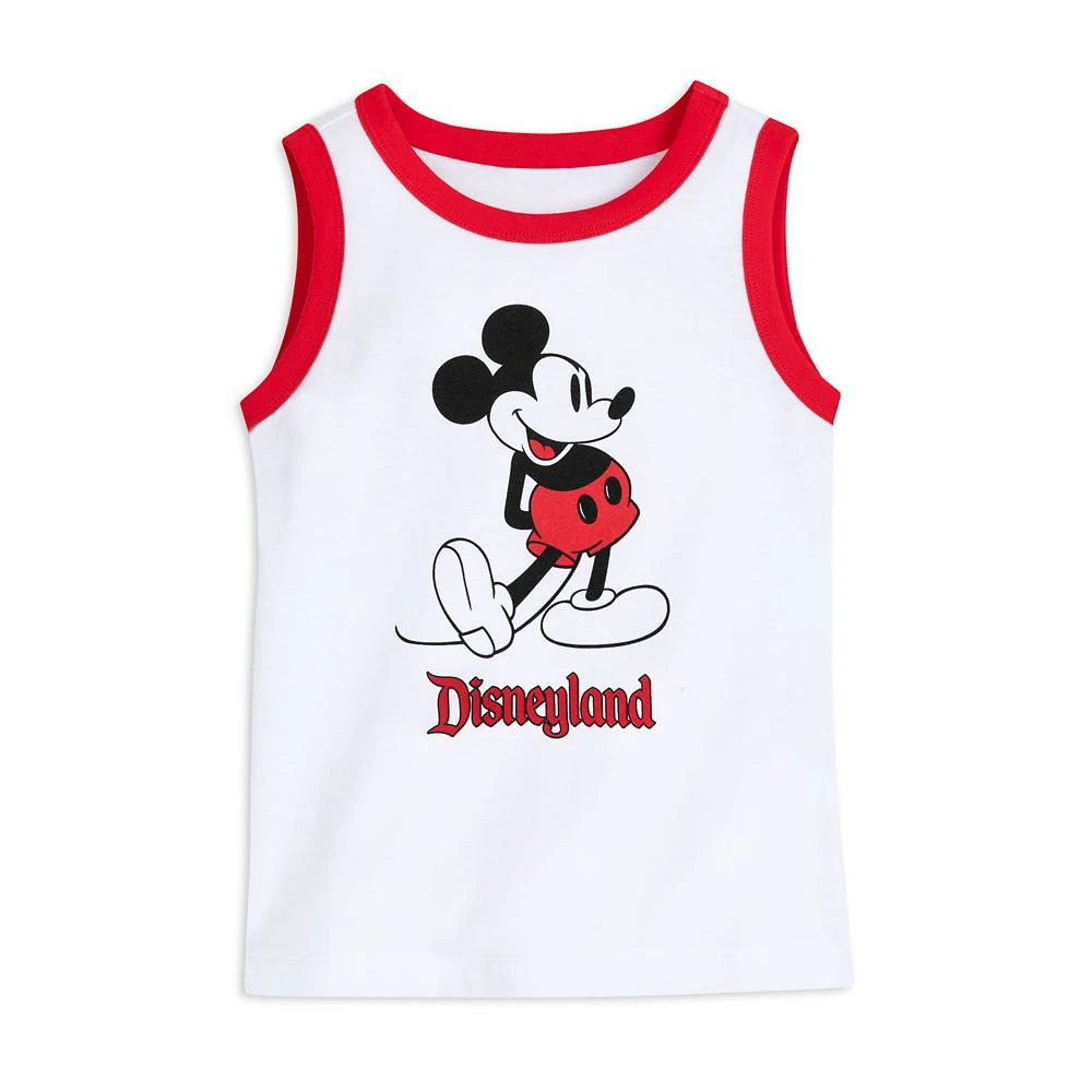 Mickey Mouse Standing Family Matching Tank Top For Girls β Disneyland