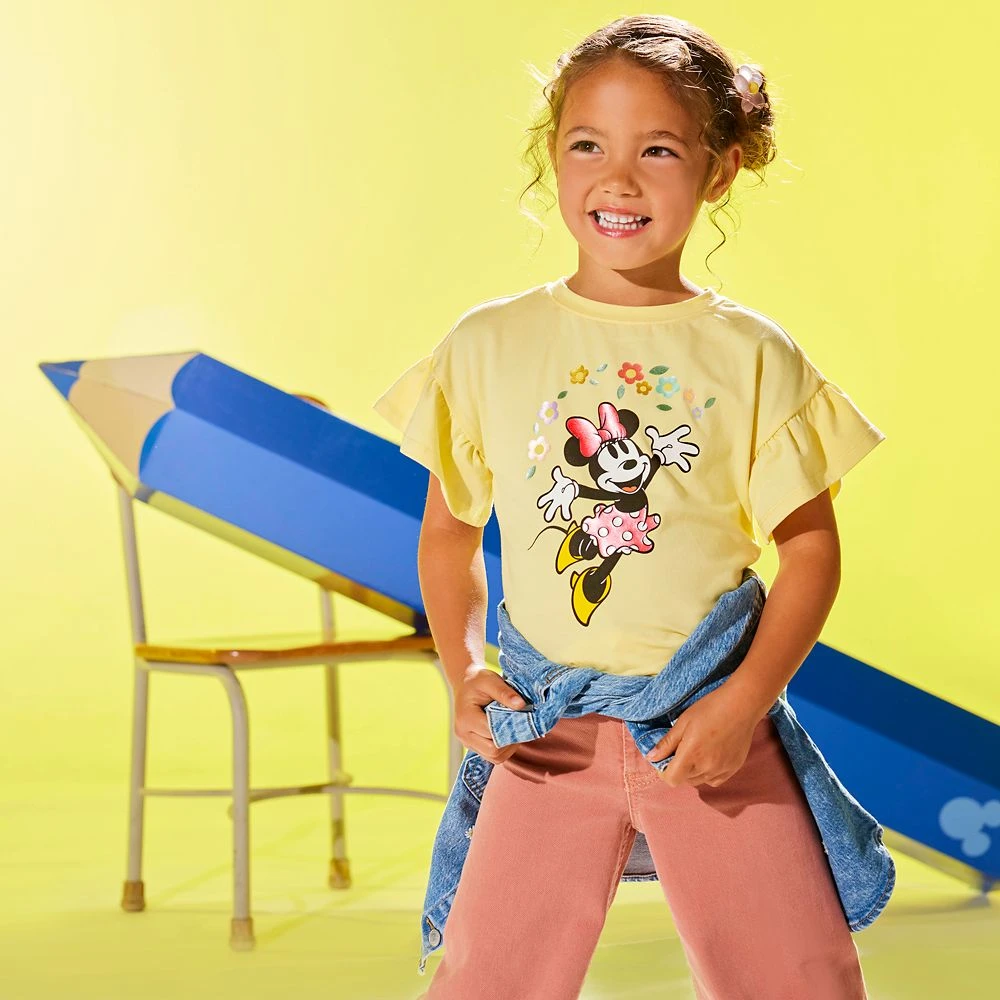 Disney Minnie Mouse Fashion T-Shirt For Girls - Image 2