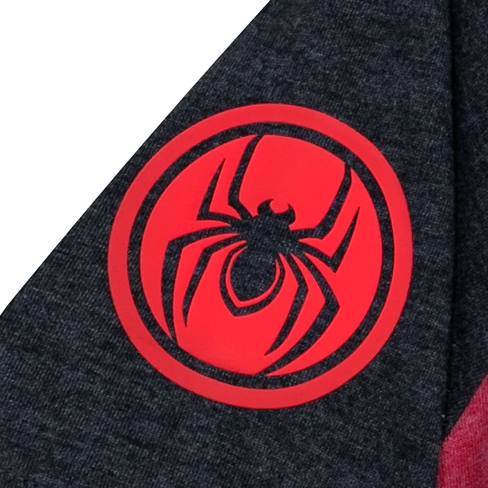 Disney Miles Morales Raglan T-Shirt For Kids β Spider-Man: Across The Spider-Verse - Image 3