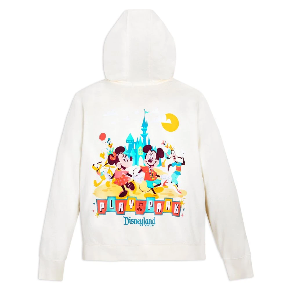 Minnie Mouse And Friends Play In The Park Zip Hoodie For Women β Disneyland - Image 2